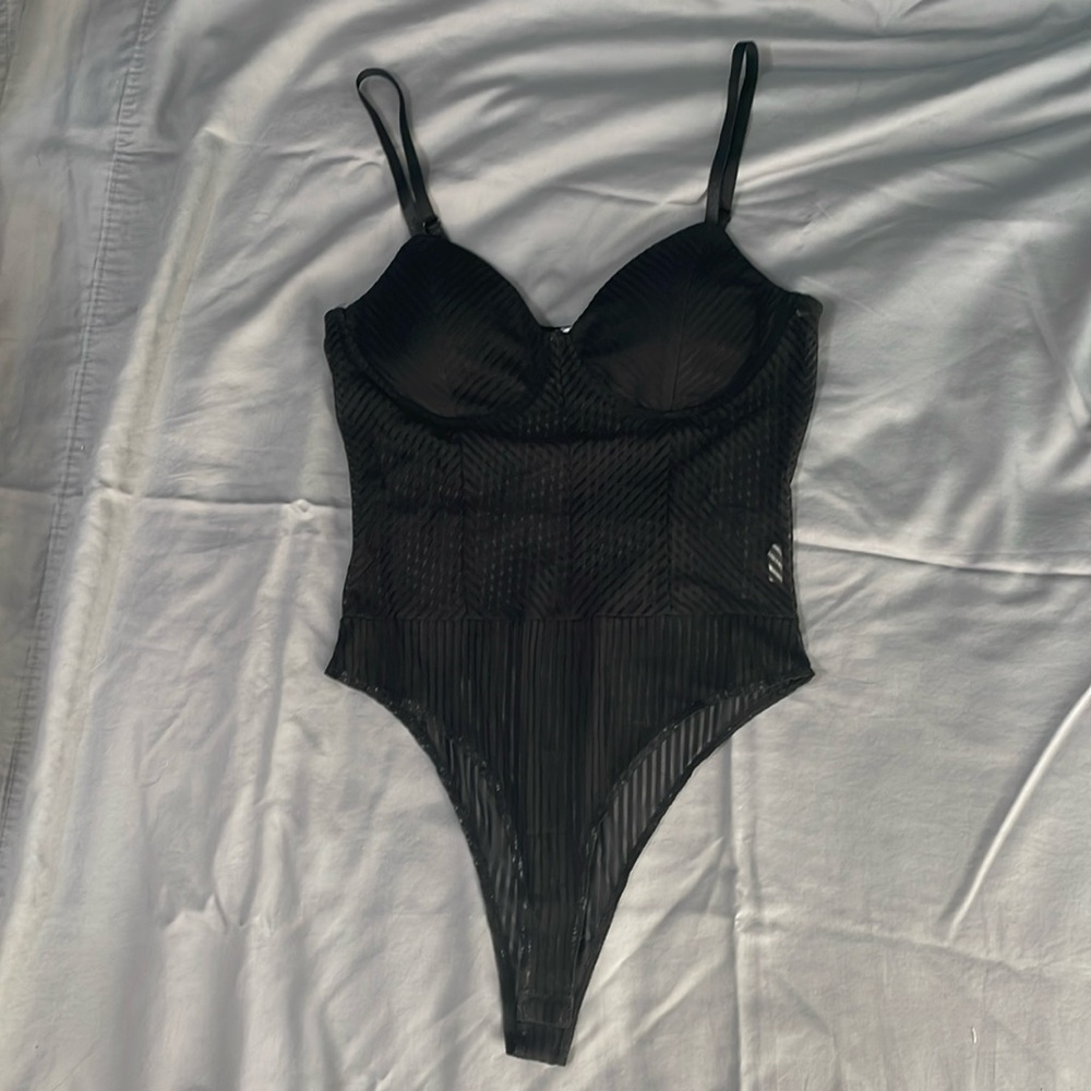 Women’s mesh padded body suit
